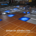 New design exhibition floor system,lighting floor wooden floor platfrom